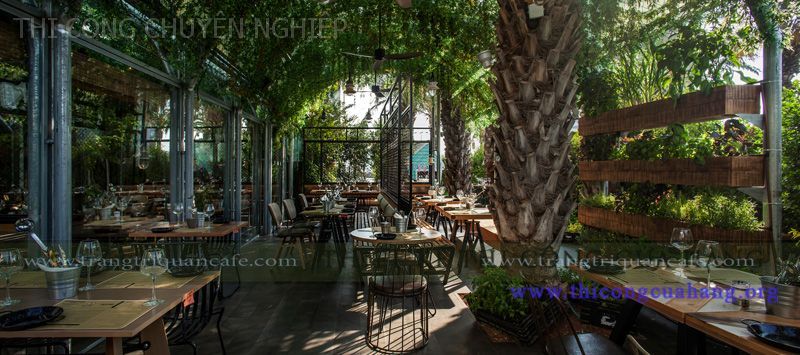 thiết kế cafe sân vườn thiết kế cafe sân vườn