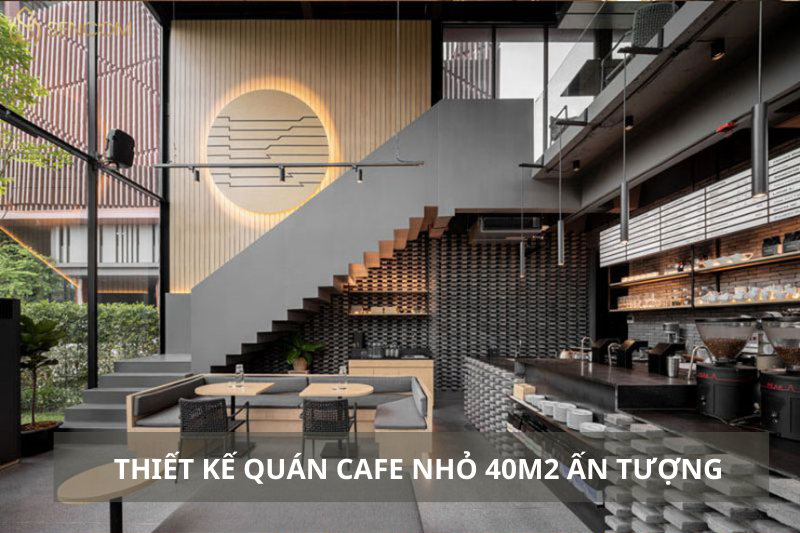Mô hình thiết kế quán cafe