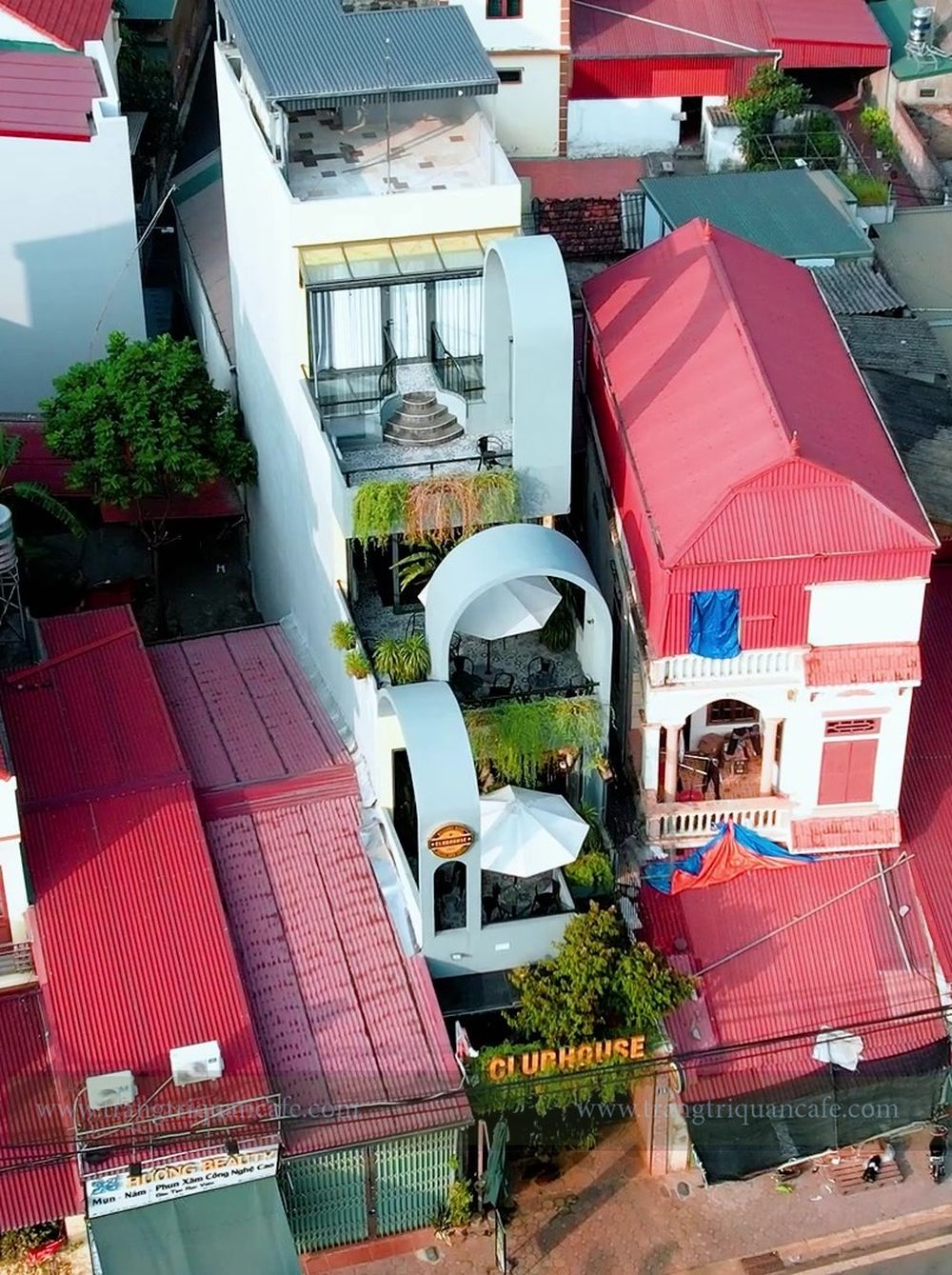 Clubhouse Coffee & Tea Gia Lâm Quán Cafe Xanh được Lên Vtv2